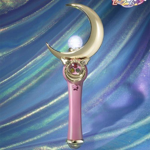 Pretty Guardian Sailor Moon Moon Stick Brilliant Proplica - by Bandai