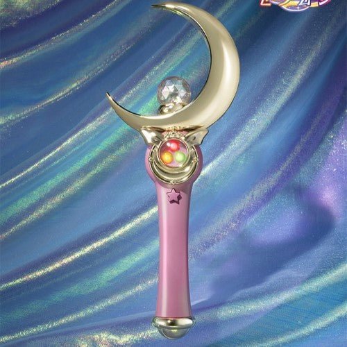 Pretty Guardian Sailor Moon Moon Stick Brilliant Proplica - by Bandai