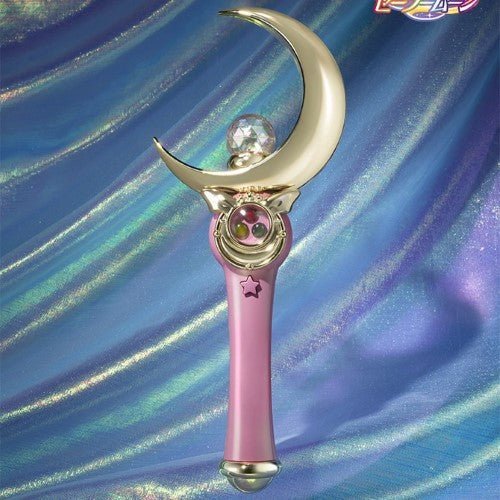 Pretty Guardian Sailor Moon Moon Stick Brilliant Proplica - by Bandai