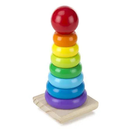 Rainbow Stacker Wooden Toy - by Melissa and Doug | Buy at ToyShnip