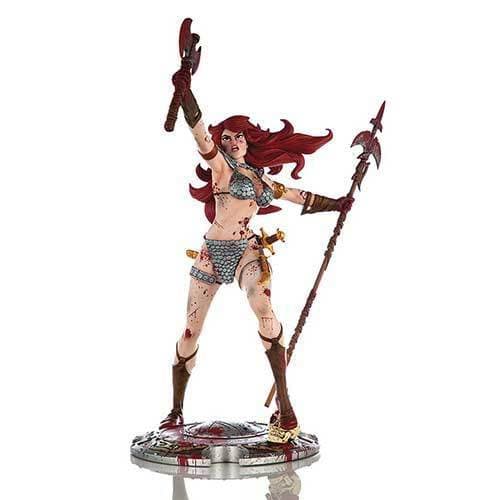 Red Sonja 45th Anniversary Statue Berzerker - by Dynamite Entertainment | Buy at ToyShnip