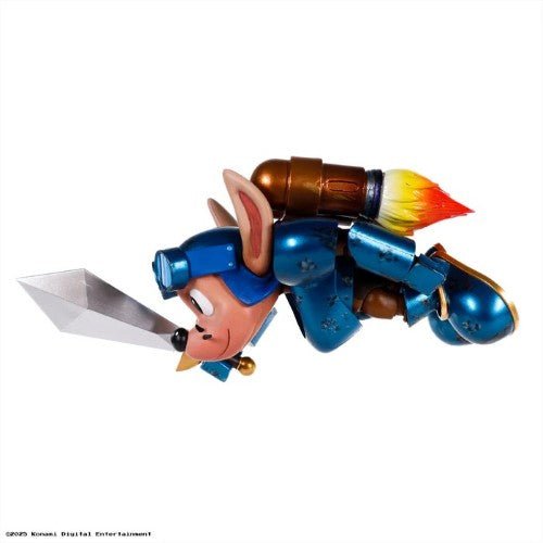 Rocket Knight Adventures - Konami Store Exclusive Sparkster (Battle Damage Variant) 1/12 Scale Signature Collection Action Figure - by Premium DNA Toys