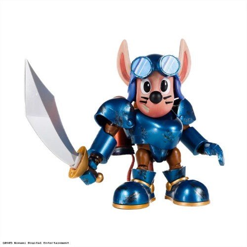Rocket Knight Adventures - Konami Store Exclusive Sparkster (Battle Damage Variant) 1/12 Scale Signature Collection Action Figure - by Premium DNA Toys