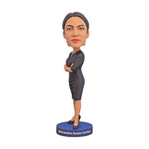 Royal Bobbles: Alexandria Ocasio-Cortez Bobblehead - by Royal Bobbles | Buy at ToyShnip