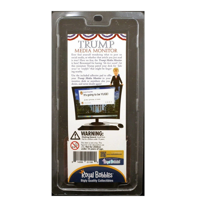 Royal Bobbles: Donald Trump Media Monitor - by Royal Bobbles | Buy at ToyShnip