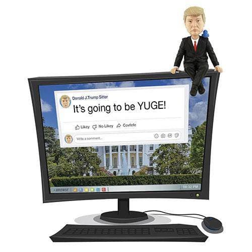 Royal Bobbles: Donald Trump Media Monitor - by Royal Bobbles | Buy at ToyShnip