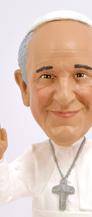 Royal Bobbles: Pope Francis Bobblehead - by Royal Bobbles | Buy at ToyShnip