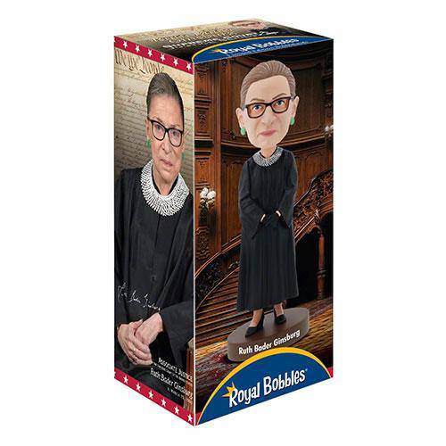Royal Bobbles: Ruth Bader Ginsburg Bobblehead - by Royal Bobbles | Buy at ToyShnip