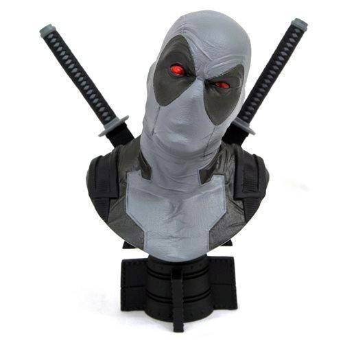 SDCC 2019 Marvel Legends in 3D X-Force Deadpool 1/2 Scale Bust - by Diamond Select | Buy at ToyShnip