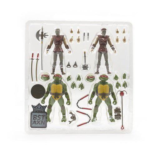 SDCC 2022 BST AXN Teenage Mutant Ninja Turtles Set 1 Classic Comic 5-Inch 4-pack Action Figures PX - by The Loyal Subjects | Buy at ToyShnip