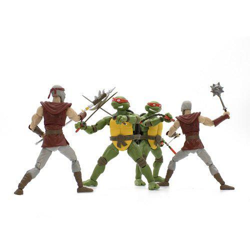 SDCC 2022 BST AXN Teenage Mutant Ninja Turtles Set 1 Classic Comic 5-Inch 4-pack Action Figures PX - by The Loyal Subjects | Buy at ToyShnip