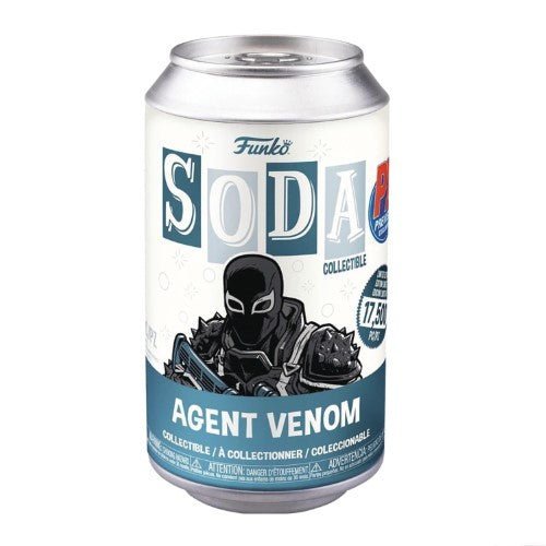 SDCC 2023 Funko Vinyl Soda Figure Marvel Agent Venom - Previews Exclusive - by Funko | Buy at ToyShnip