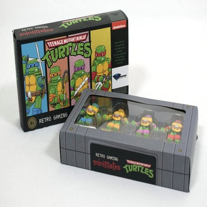 SDCC 2024 Teenage Mutant Ninja Turtles Retro Game Minimates Box Set - by Diamond Select