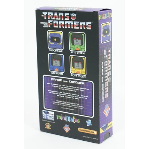 SDCC 2024 Transformers Divide & Conquer VHS Minimates Box Set - by Diamond Select