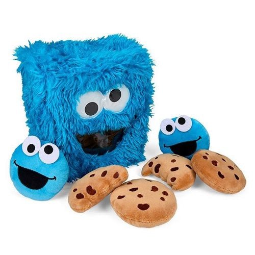 Sesame Street Cookie Monster 8 - Inch Interactive Plush Snack Bag - by Kidrobot