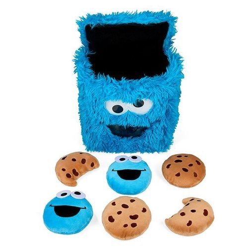 Sesame Street Cookie Monster 8 - Inch Interactive Plush Snack Bag - by Kidrobot