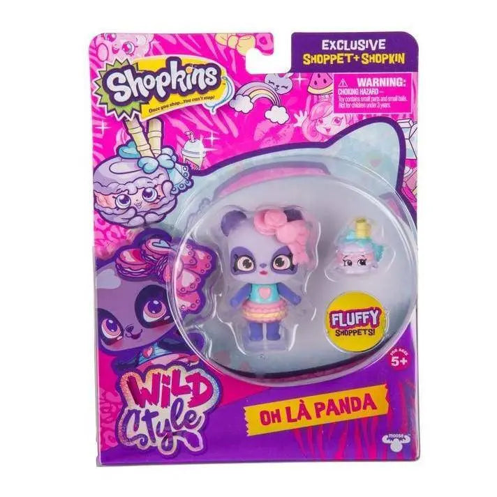 Shopkins Shoppets - Series 10 - Wild Style - Oh La Panda - by Moose Toys | Buy at ToyShnip