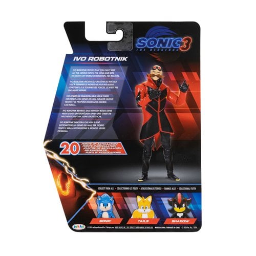 Sonic 3 Movie 5-Inch Action Figure - Select Figure - by Jakks Pacific | Buy at ToyShnip