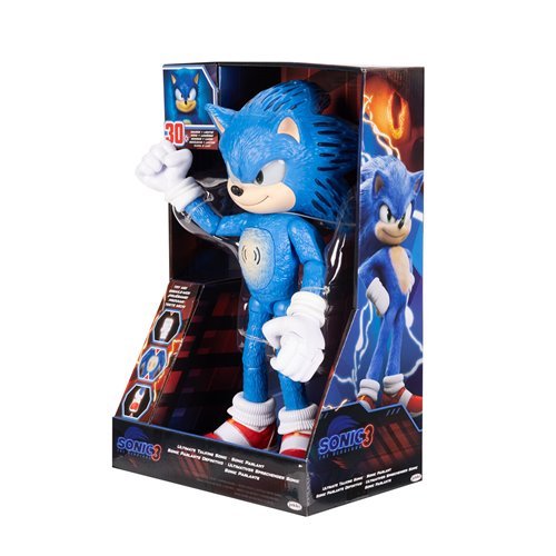 Sonic 3 Movie Feature Sonic 12-Inch Action Figure - by Jakks Pacific | Buy at ToyShnip