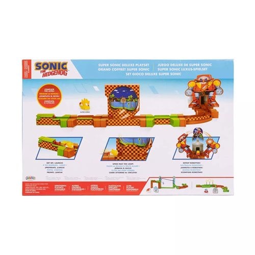 Sonic Go Go Racers Deluxe Playset - by Jakks Pacific