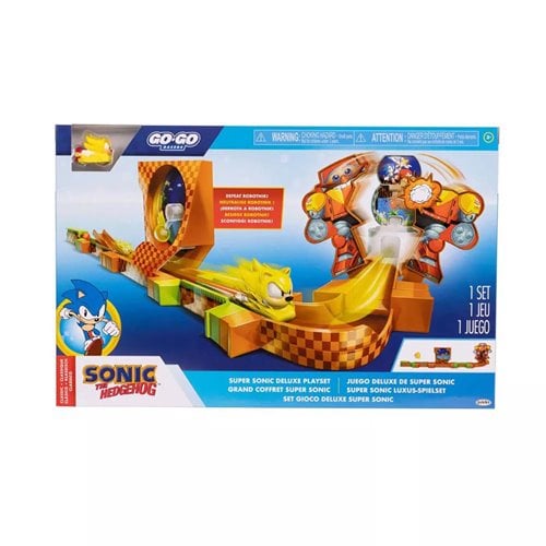 Sonic Go Go Racers Deluxe Playset - by Jakks Pacific