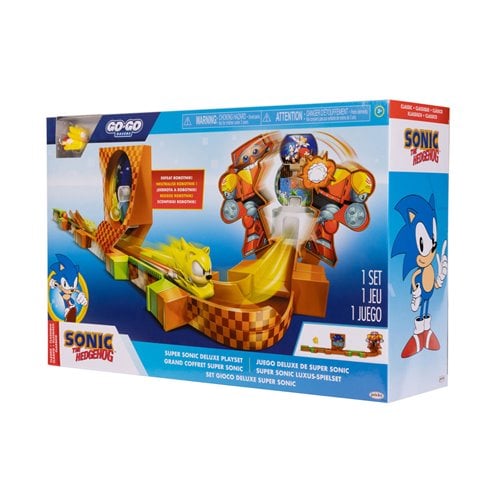 Sonic Go Go Racers Deluxe Playset - by Jakks Pacific