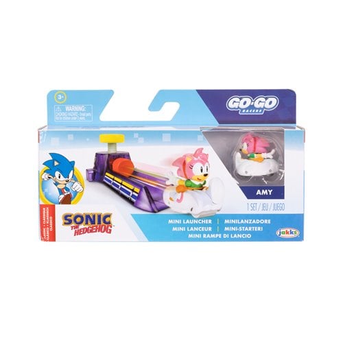 Sonic Go Go Racers Mini Launchers Vehicle - Select Vehicle(s) - by Jakks Pacific