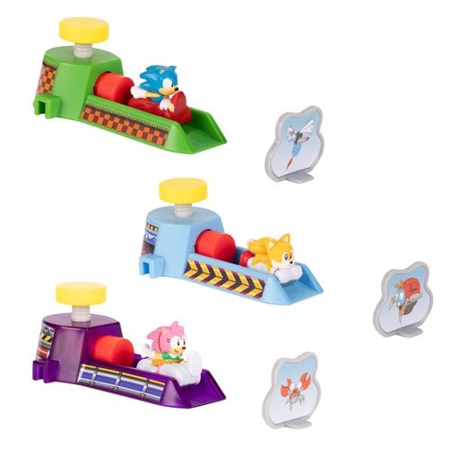 Sonic Go Go Racers Mini Launchers Vehicle - Select Vehicle(s) - by Jakks Pacific
