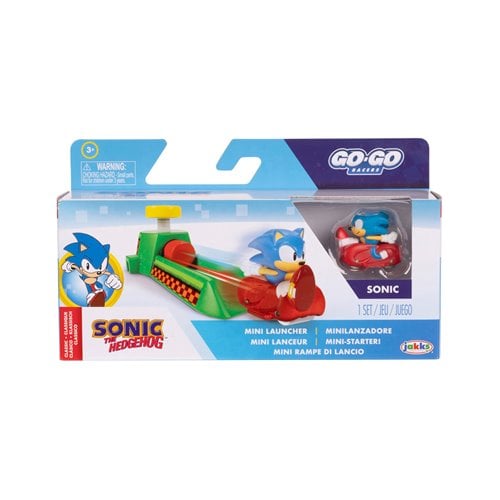 Sonic Go Go Racers Mini Launchers Vehicle - Select Vehicle(s) - by Jakks Pacific