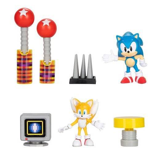 Sonic the Hedgehog 2 1/2-Inch Figure Diorama Set - by Jakks Pacific | Buy at ToyShnip