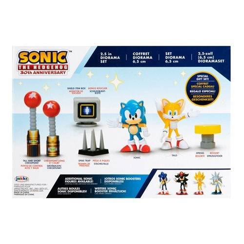 Sonic the Hedgehog 2 1/2-Inch Figure Diorama Set - ToyShnip