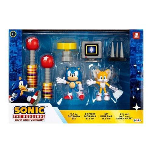 Sonic the Hedgehog 2 1/2-Inch Figure Diorama Set - by Jakks Pacific | Buy at ToyShnip