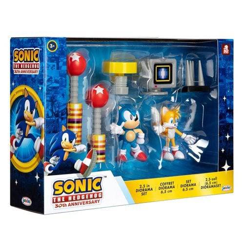 Sonic the Hedgehog 2 1/2-Inch Figure Diorama Set - ToyShnip