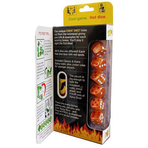 Spicy Dice (Random Color) - by Enginuity Game | Buy at ToyShnip
