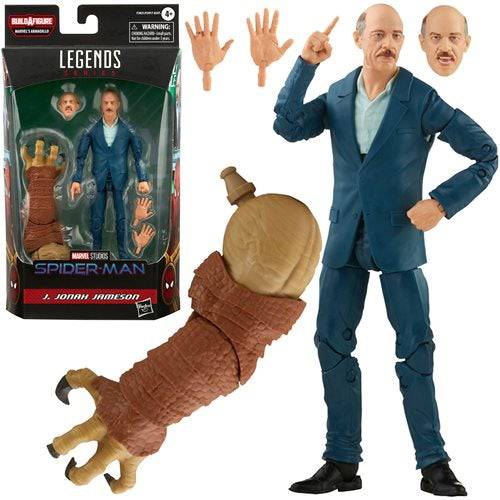 Spider-Man 3 Marvel Legends J. Jonah Jameson 6-Inch Action Figure - by Hasbro | Buy at ToyShnip