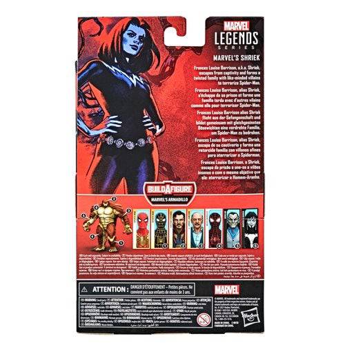 Spider-Man 3 Marvel Legends Marvel's Shriek 6-Inch Action Figure - by Hasbro | Buy at ToyShnip
