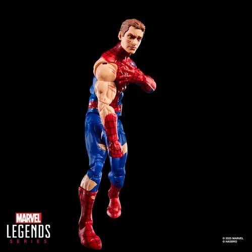 Spider - Man Marvel Legends Magic: The Gathering Battle - Damaged Spider - Man 6 - Inch Action Figure and Card - by Hasbro