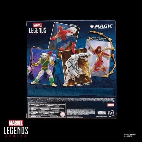 Spider - Man Marvel Legends Magic: The Gathering Man - Wolf 6 - Inch Action Figure and Card - by Hasbro