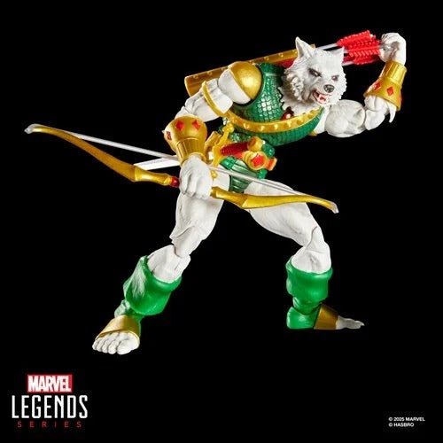 Spider - Man Marvel Legends Magic: The Gathering Man - Wolf 6 - Inch Action Figure and Card - by Hasbro