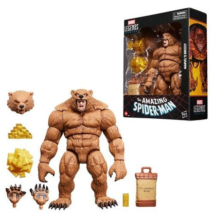 Spider - Man Marvel Legends Series Grizzly 6 - Inch Action Figure - by Hasbro