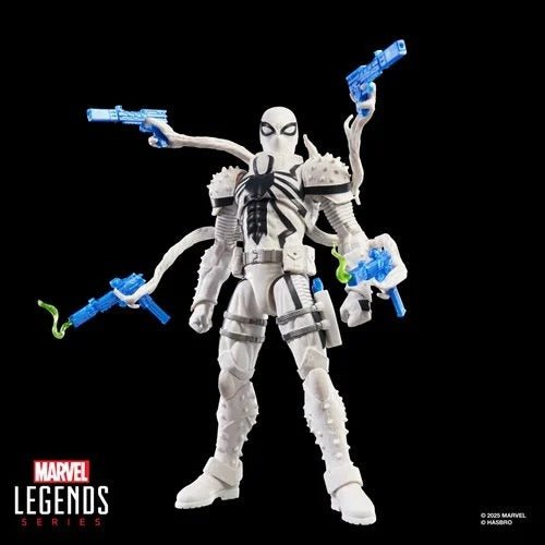 Spider - Man Marvel Legends Series Magic: The Gathering Agent Anti - Venom 6 - Inch Action Figure and Card - by Hasbro