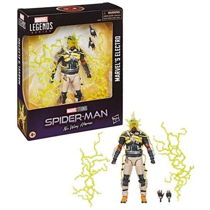 Spider - Man: No Way Home Marvel Legends Series Electro 6 - Inch Action Figure - by Hasbro