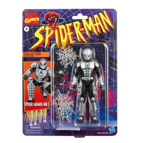 Spider-Man Retro Marvel Legends 6-Inch Action Figure - by Hasbro | Buy at ToyShnip