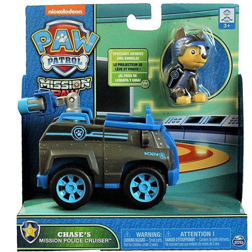 Spin Master Paw Patrol Basic Vehicle + Pup - Chase - by Spin Master | Buy at ToyShnip