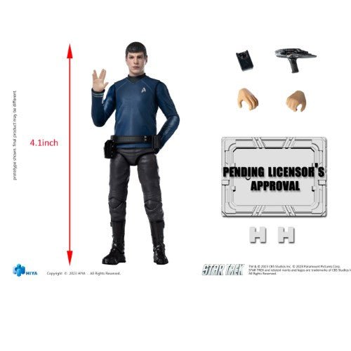 Star Trek 2009 Exquisite Mini Series 1/18 PX Action Figure - by Hiya Toys | Buy at ToyShnip