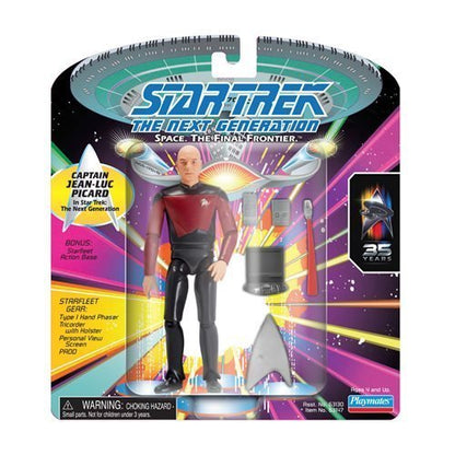 Star Trek Classic Star Trek: The Next Generation Captain Jean-Luc Picard 5-Inch Action Figure - by Playmates | Buy at ToyShnip