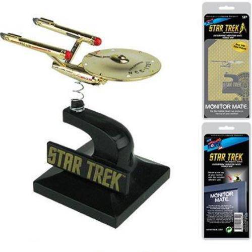 Star Trek: The Original Series 24kt Gold Plated Enterprise Monitor Mate - Convention Exclusive - ToyShnip