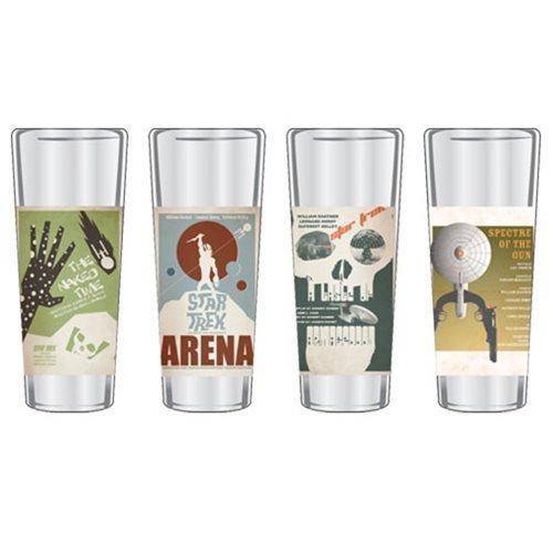 Star Trek The Original Series Fine Art Shot Glasses Set #5 - by Bif Bang Pow! | Buy at ToyShnip
