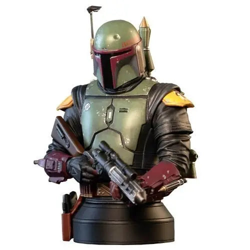 Star Wars Book Of Boba Fett Boba Fett 1/6 Scale Bust - by Diamond Select | Buy at ToyShnip