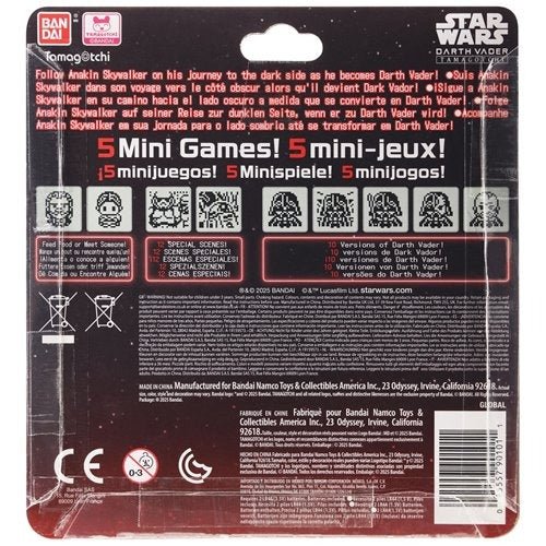 Star Wars Darth Vader Tamagotchi Nano Digital Pet with Silicone Case - by Bandai